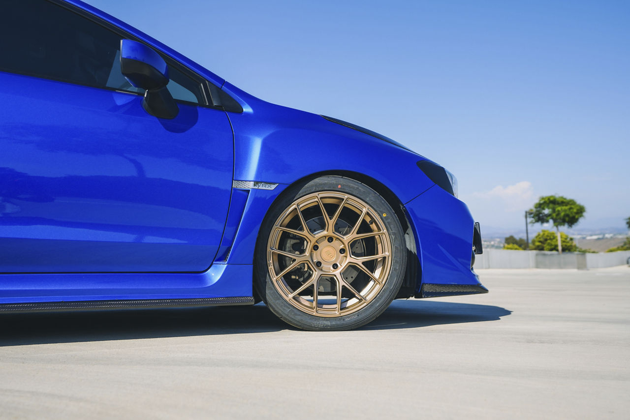 2016 Subaru WRX - Motegi CM7 - Bronze | Motegi Wheels
